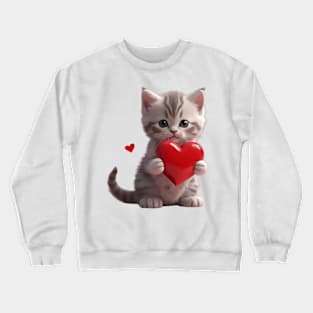 Happy Valentine's Day Crewneck Sweatshirt